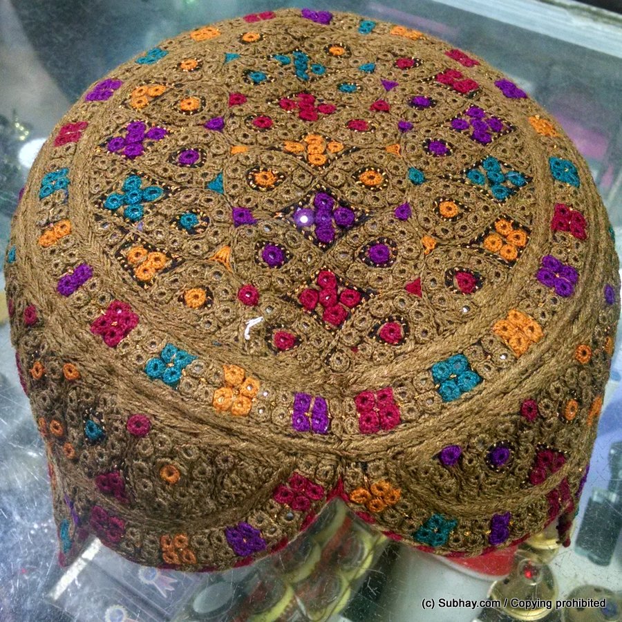 Yaqoobi Tando Adam / Zardari Sindhi Cap / Topi (Hand Made) MK-277